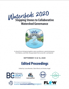 Watersheds 2020: Proceedings Report
